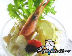 Cóctel de camarones