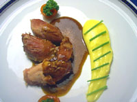 Codillo con salsa de miel