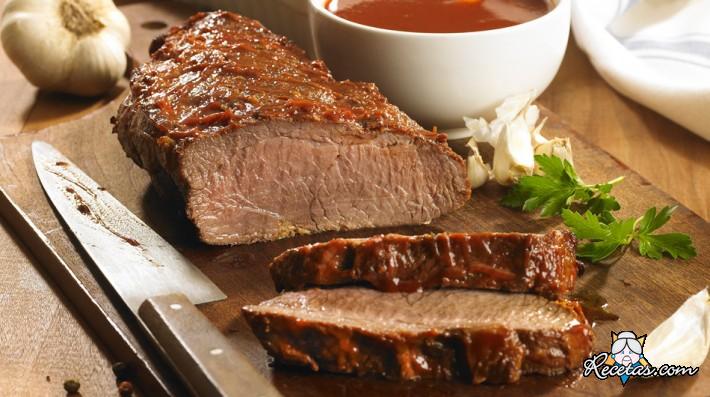 Colita de cuadril marinada