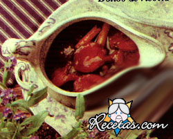 Compota de ciruelas con canela