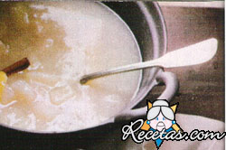 Compota cremosa de peras