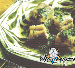 Congrio con salsa verde