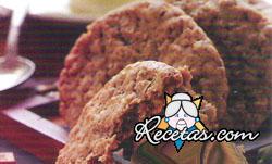 Cookies de avellana y canela