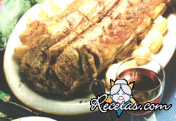 Cordero al jerez con pimienta