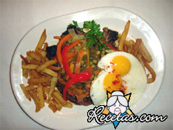 Costillas de cerdo a la riojana