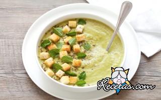 Crema de calabacines