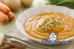 Crema de zanahorias a la canela