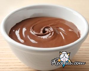Crema pastelera al chocolate