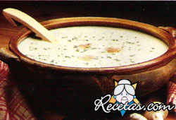 Crema de champiñones