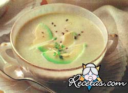 Crema fría de palta