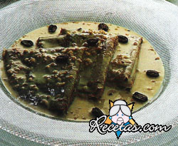 Crepes de café y frutas secas