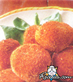 Croquetas de huevos revueltos