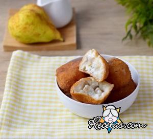 Croquetas de queso azul y pera