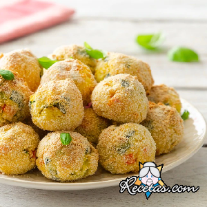 Croquetas de verduras al horno