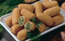 Croquetas de espinacas y mijo