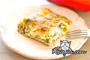 Cuadrados de espinaca