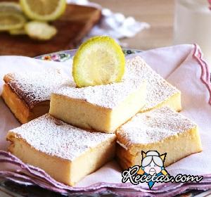 Cuadrados de ricota y limón