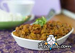 Curry de berenjenas