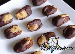 Dátiles al chocolate