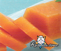 Dulce de membrillo en barra