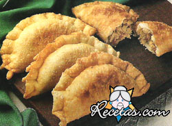 Empanadas de pollo fritas