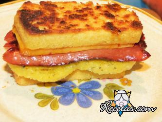 Emparedados de maíz