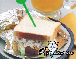 Emparedados de cangrejo