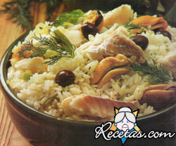 Ensalada marina de arroz