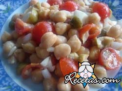 Ensalada de garbanzos