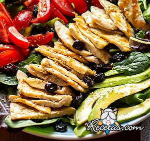 Ensalada con pollo