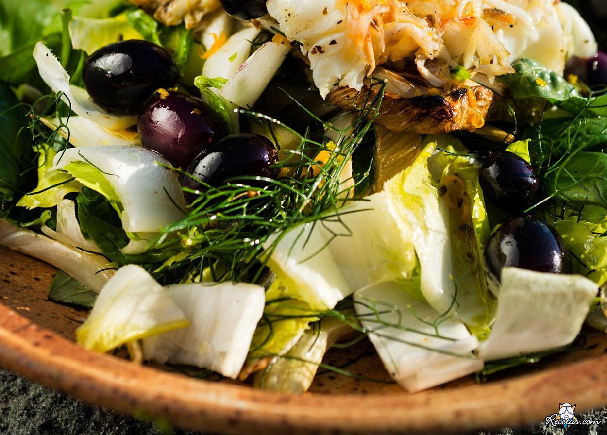 Ensalada de achicoria