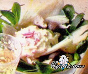 Ensalada de ave agridulce