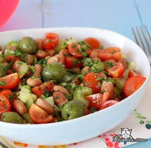 Ensalada de frijoles