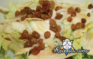 Ensalada de hinojo y pasas
