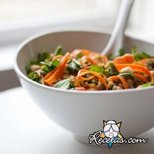 Ensalada de radicheta matizada