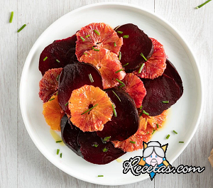 Ensalada de remolacha y naranjas