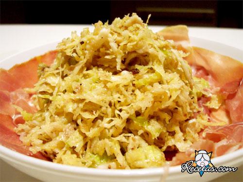 Ensalada italiana de col