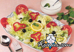 Ensalada salseada