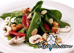 Ensalada principal de setas