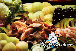 Ensalada mar y huerta