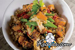 Ensalada tibia de cuscús