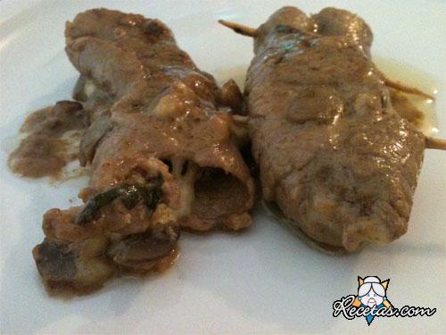 Envueltos picantes de ternera