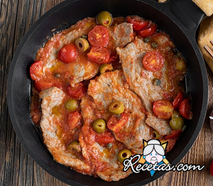 Escalopes a la pizzaiola