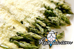 Espárragos a la milanesa