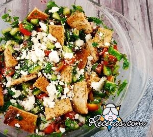 Fattoush (ensalada con pan)