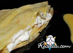 Filloas a la crema