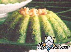 Flan frío de espinacas