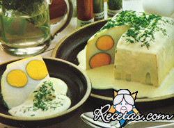 Budín de huevos
