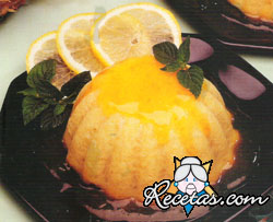 Flan de arroz y banana