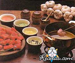 Clásica Fondue Bourguignonne